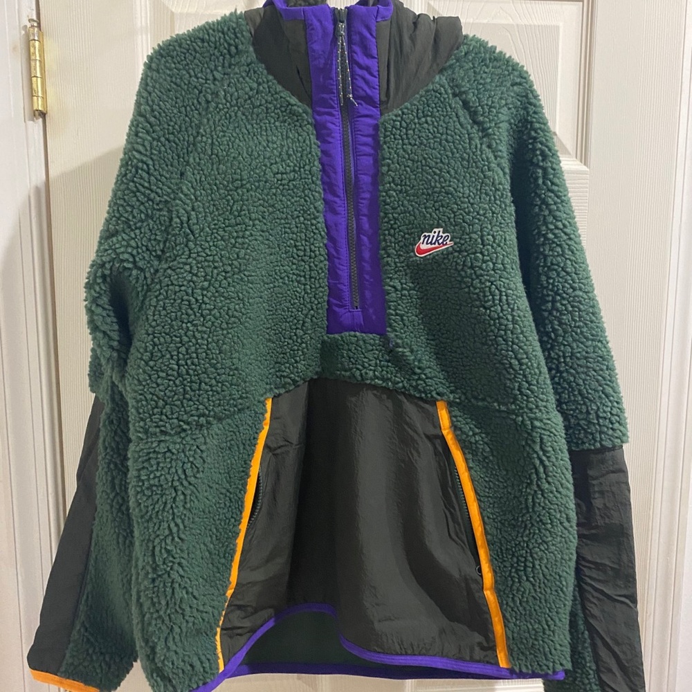 Nike Sportswear Sherpa 1/2 Half Zip Pullover